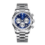 Reloj Poedagar Chrono Silver