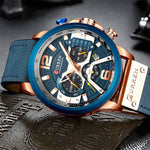 Reloj Curren Blue Chrono (48mm)