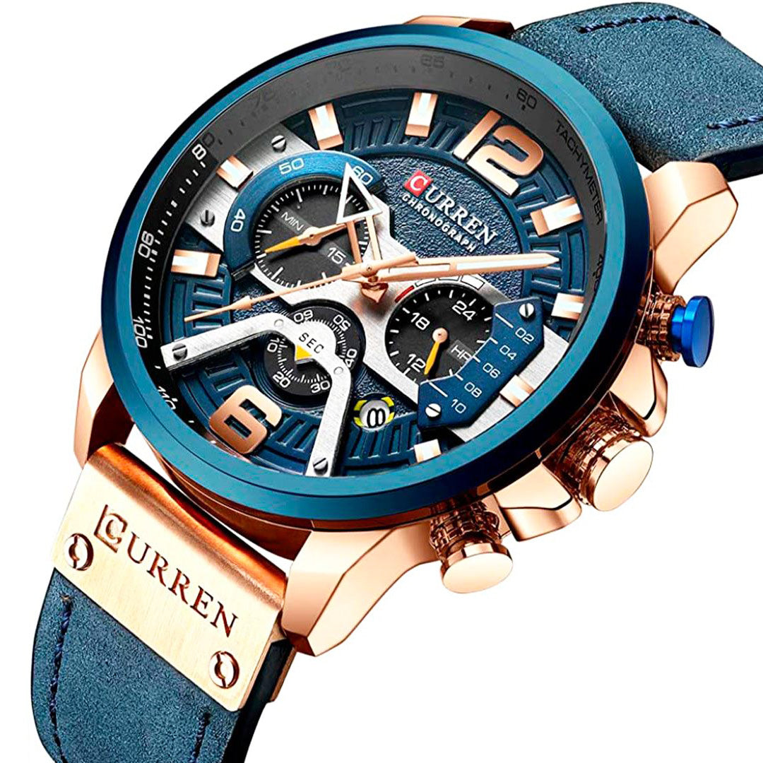 Reloj Curren Blue Chrono (48mm)